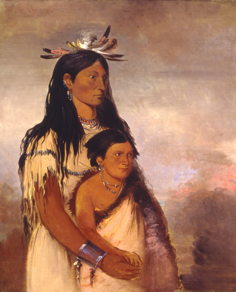 Túnk aht óh ye Thunderer a Boy and Wun pán to mee White Weasel a Girl 1834