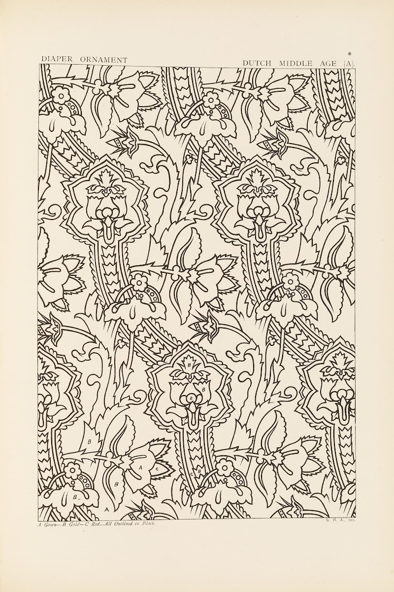 Outlines of ornament in the leading styles Pl33 1881
