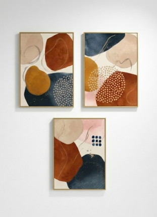 Elements of Nature Organic Abstract Art Set