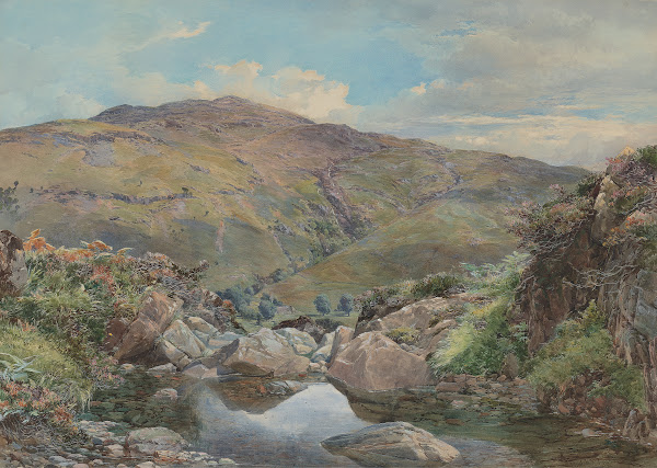 Head of Loch Lomond with Ben Lomond in the Distance 1859
