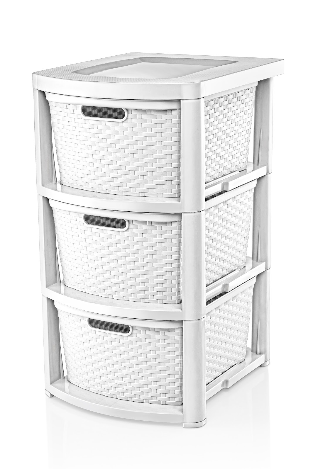 Canasto Ratan 15 L Tapa Bl