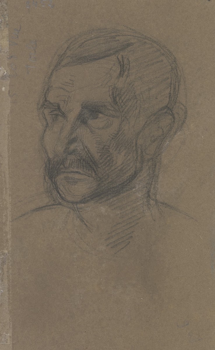 A mans head ca 1818 1822