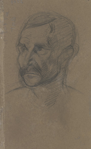 A mans head ca 1818 1822