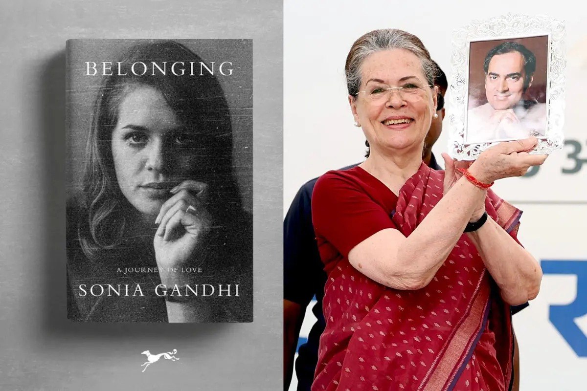 Sonia Gandhi’s Memoir ‘Belonging’ Details Life, Love, and Politics