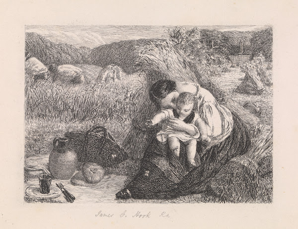 A Few Minutes to Wait before Twelve OClock ca 1854