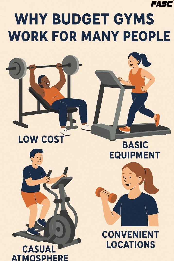 why budget gym work for many people