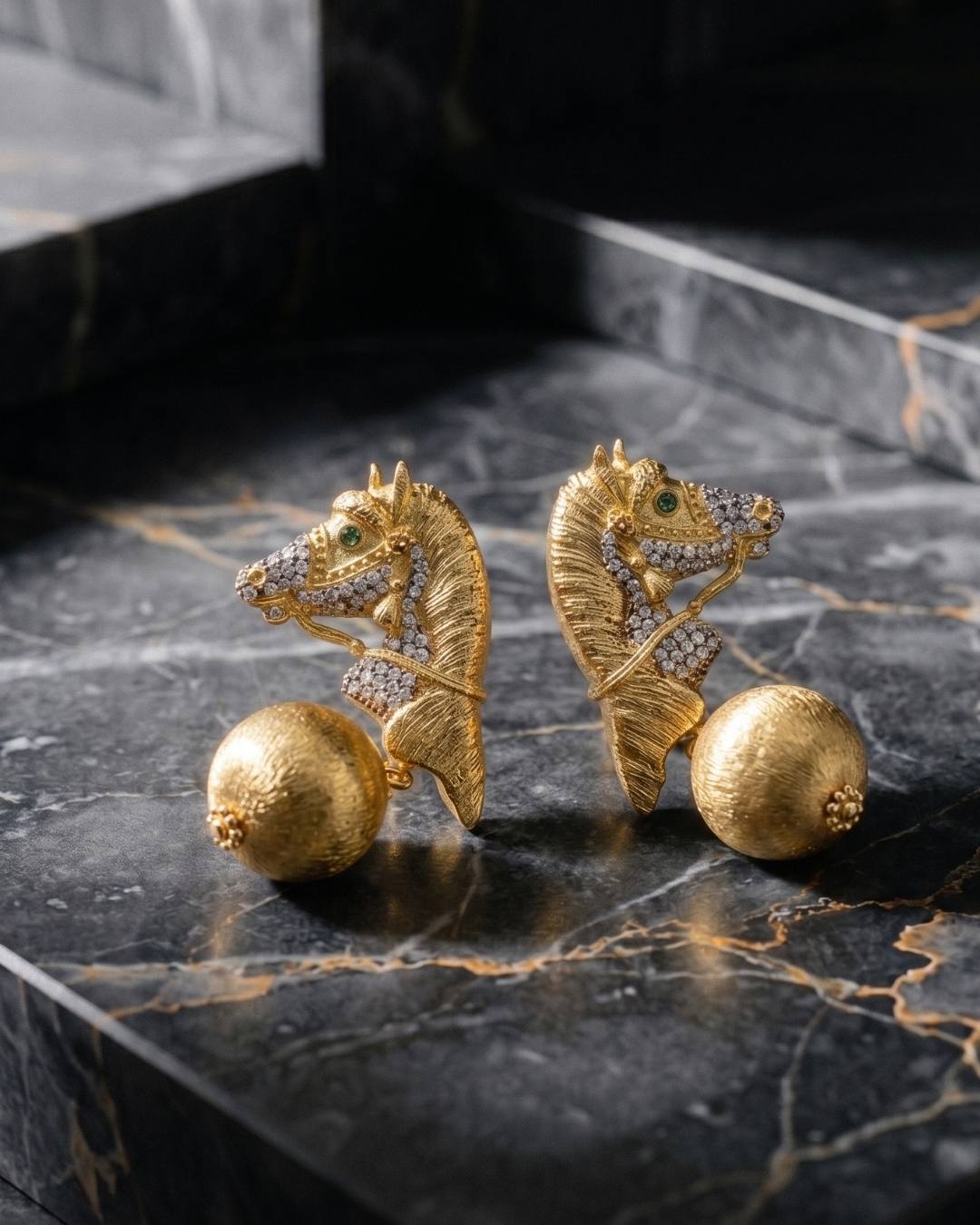 Pegasus Pedestal Earrings