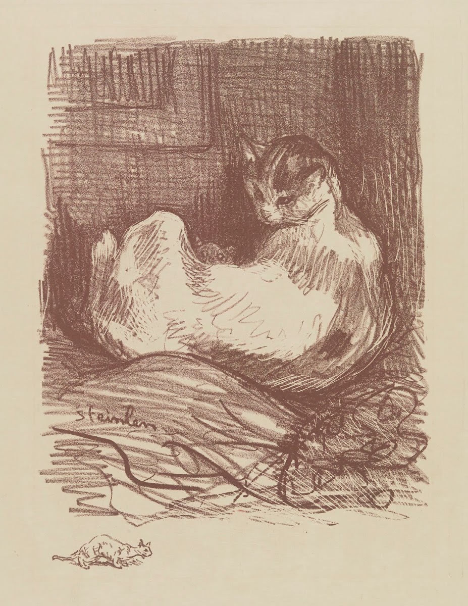 Mère chatte 1913