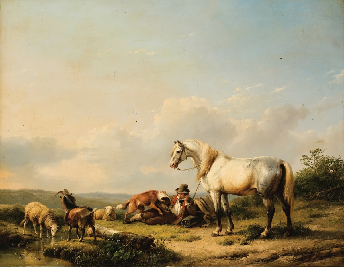 Horseman Resting 1847