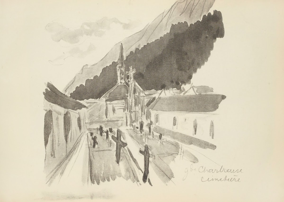 Grande chartreuse cimetière 1921