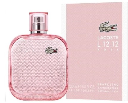 L12 SPARKLING ROSE MUJER 100ML EDT LACOSTE
