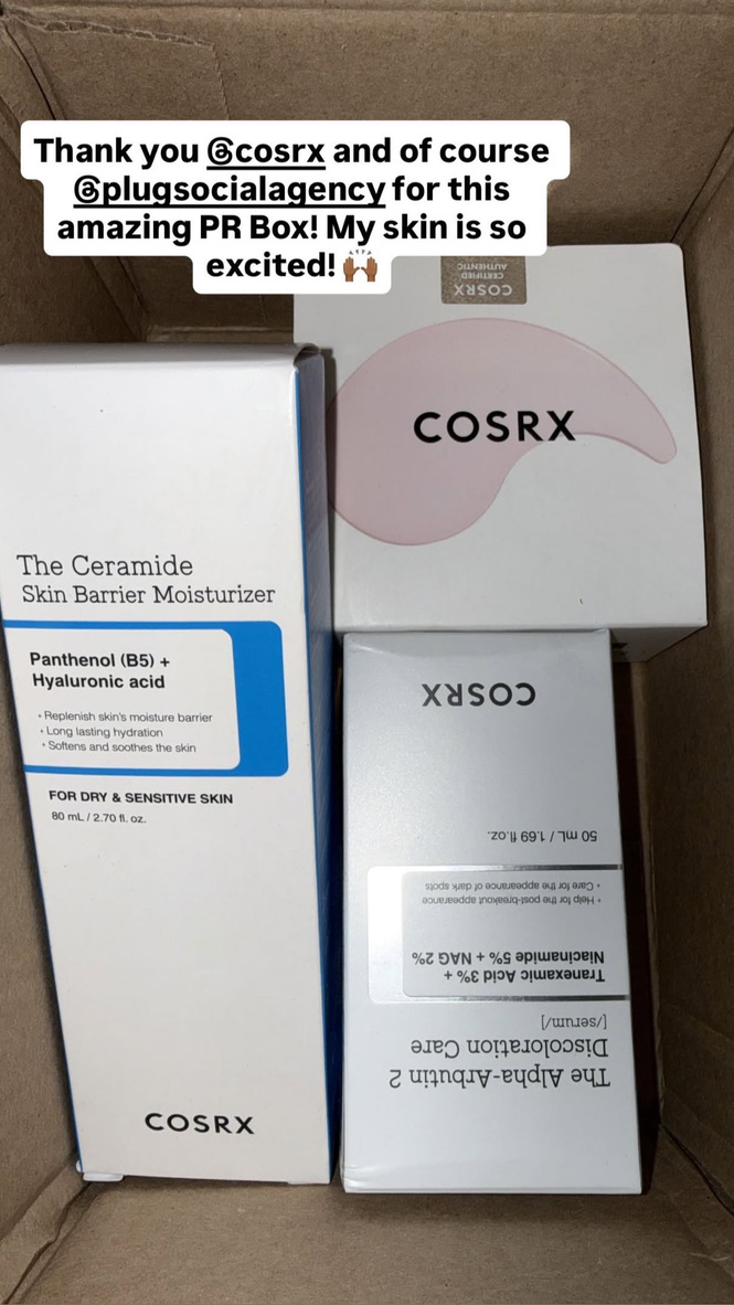 COSRX — PR Box Campaign