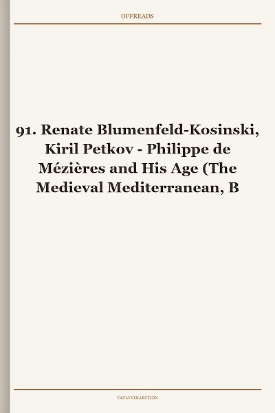 91. Renate Blumenfeld-Kosinski, Kiril Petkov
