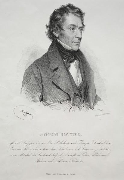 Portrait of Dr Anton Hayne 1840