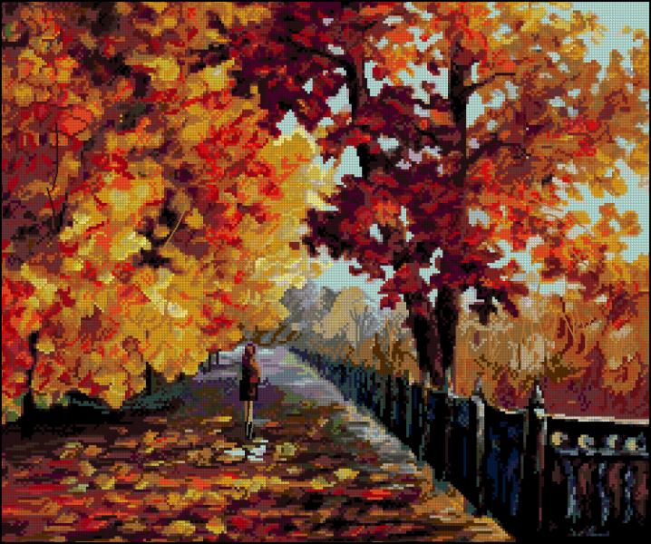 CMP 320708 Walk In Autumn