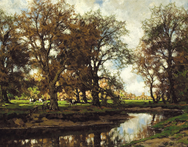 Grazing at the Vordense Beek