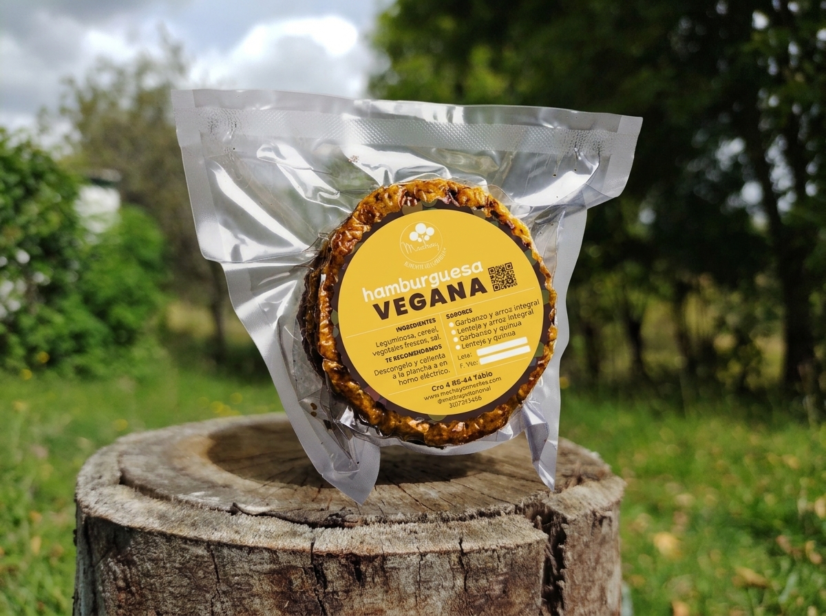 Comprar Hamburguesa Vegetariana Quinua + lenteja orgánico