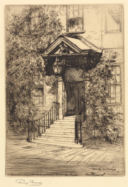 Doorway in Lambs Building 1897