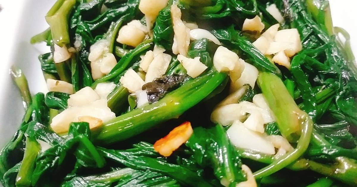 Rau muống xào tỏi