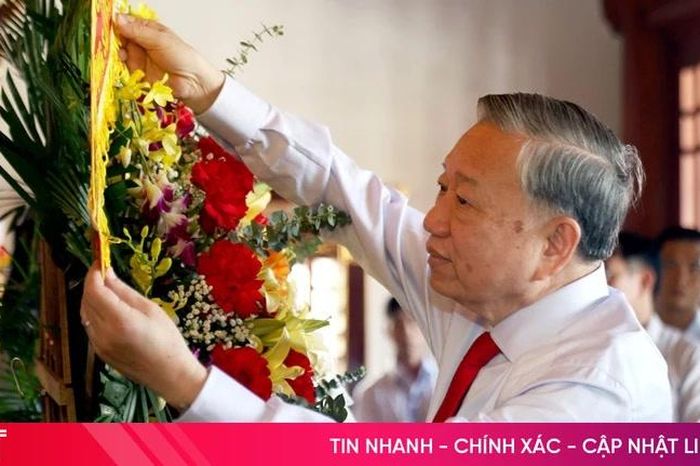 Xúc động lễ dâng hoa, dâng hương tại khu lưu niệm Tổng Bí thư Hà Huy Tập - Báo Hà Tĩnh