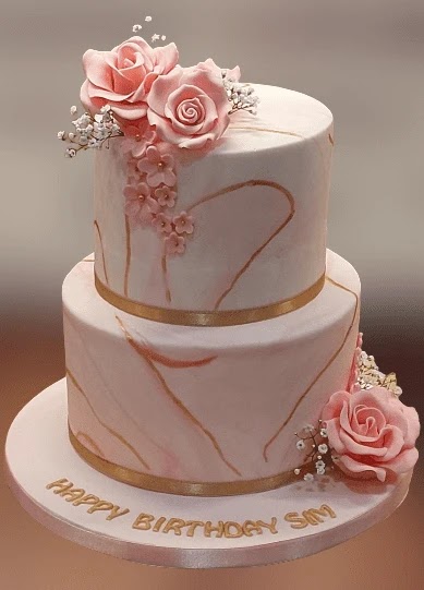 2 Tier Birthday/Wedding Cake CB-NC771