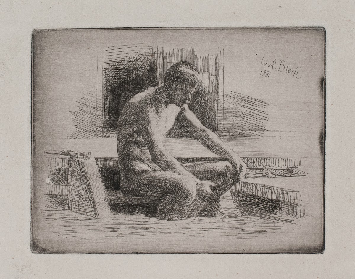 Lille badende mand 1881