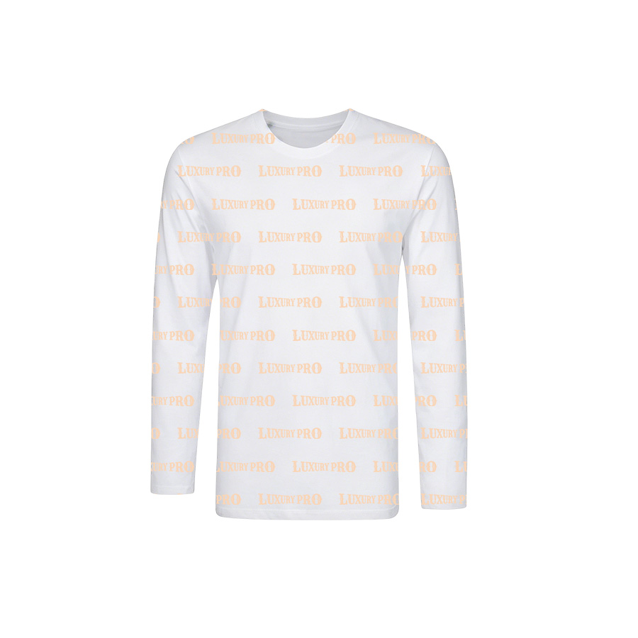 AOP Universal Long Sleeve Top & Pants Pajama Set Top