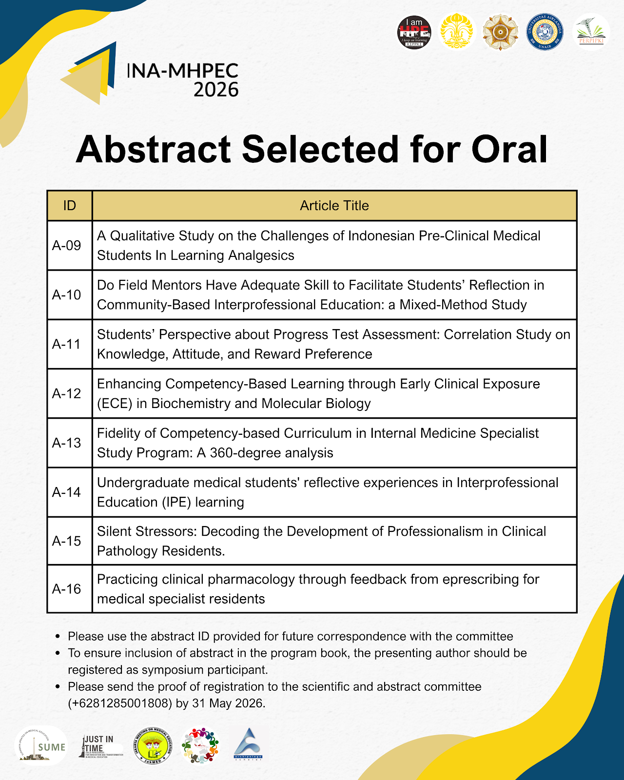 Oral Presentation Page 2