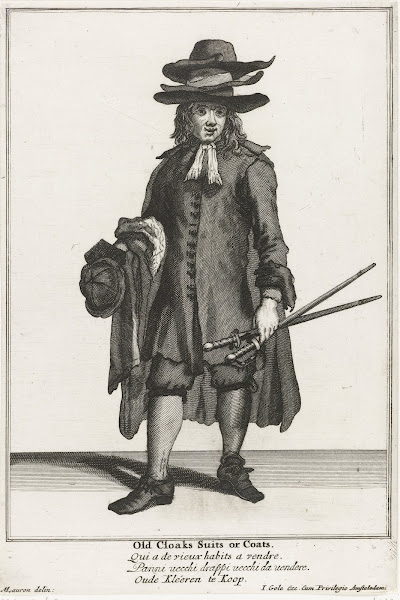 Old Cloaks Suits or Coats 1688   1724