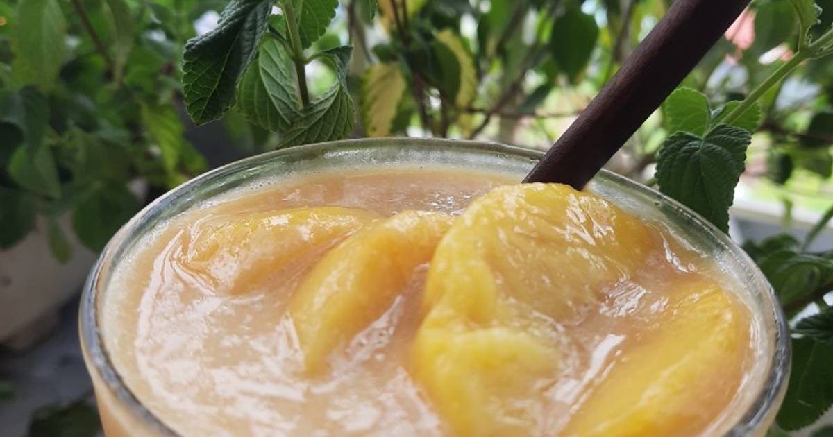Sinh tố đào yakul / yakul đào lắc