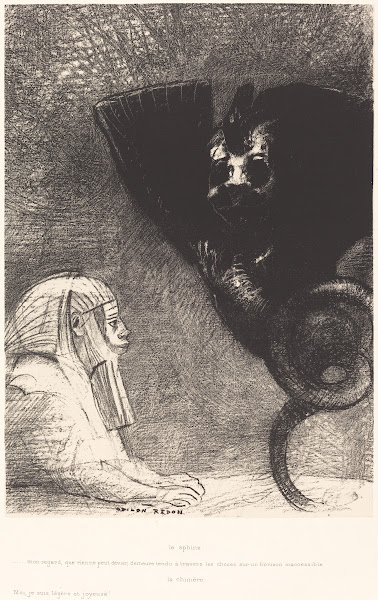 Le Sphynxmon regard que rien ne peut devier demeure tendu a travers les choses s