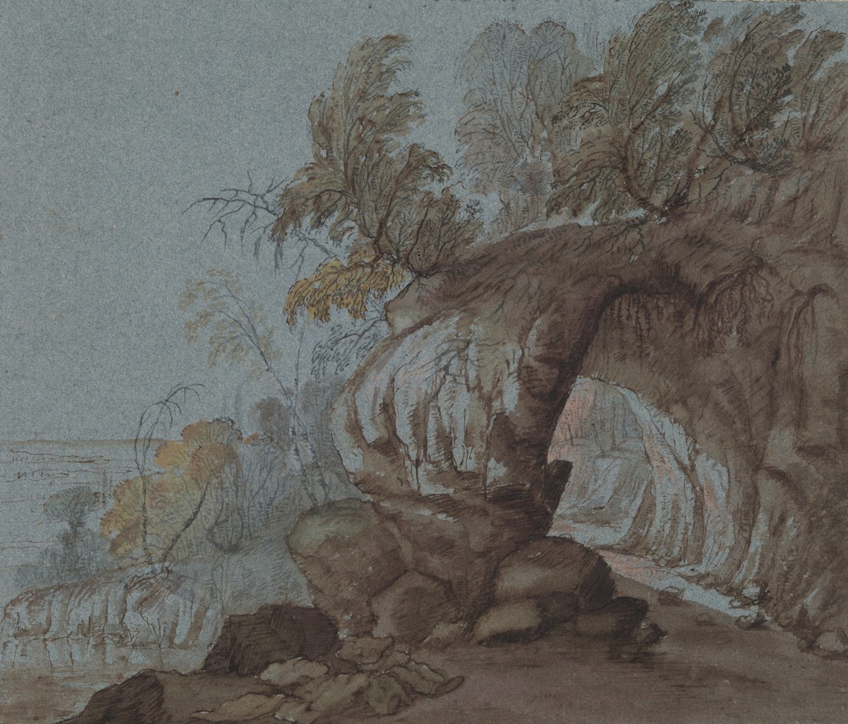Landscape with Archway inRocks 17thcentury