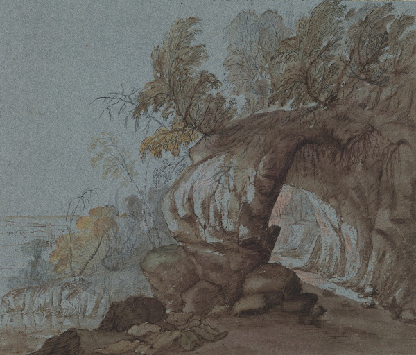 Landscape with Archway inRocks 17thcentury