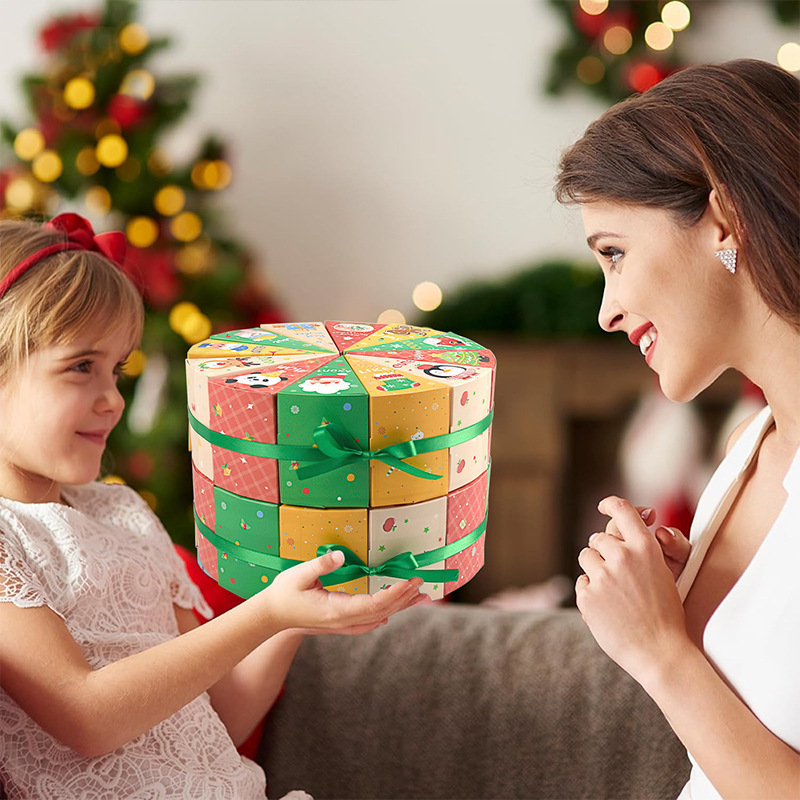 Christmas gift boxes for Advent calendar