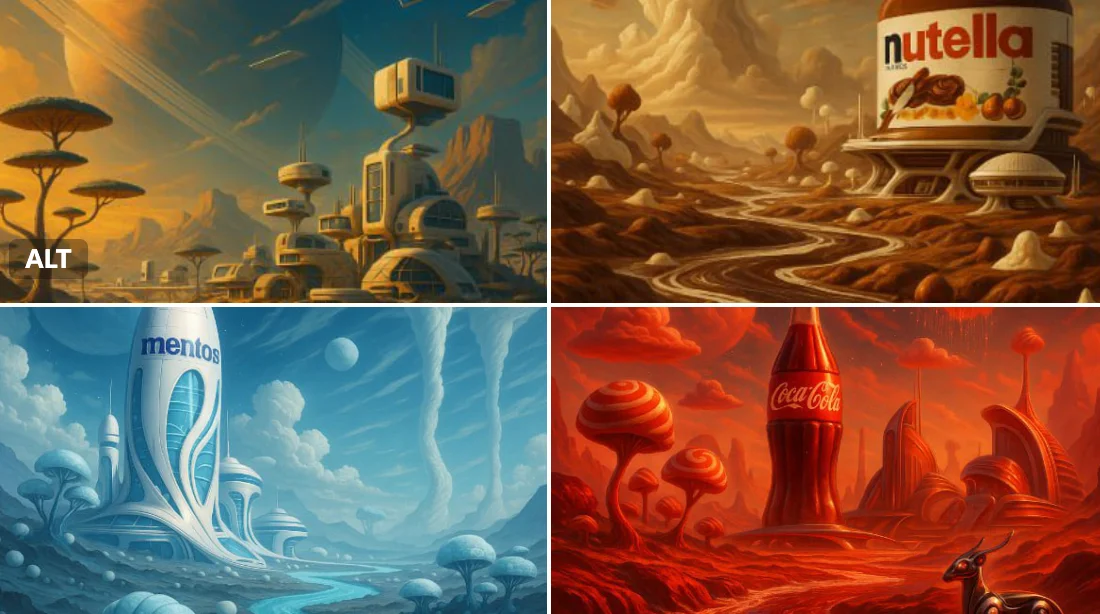 Brand Planet 3025: Visión de utopía de ciencia ficción