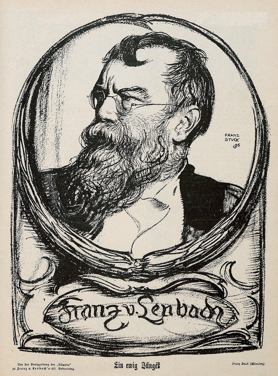 Portrait of Franz von Lenbach 1896