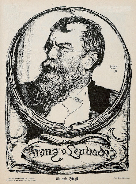 Portrait of Franz von Lenbach 1896