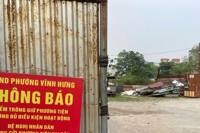Khu đất 409 Lĩnh Nam bỏ hoang, xuất hiện dấu hiệu sử dụng sai mục đích - Báo Tri thức &amp; Cuộc sống