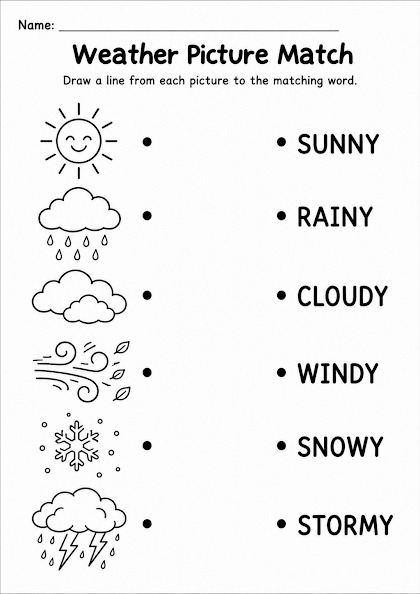 Weather Picture Match