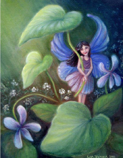 HAE KT059 Shy Violet Fairy