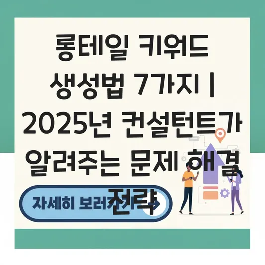  롱테일 문제해결형 키워드 생성 대표 이미지