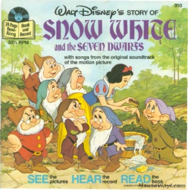 Bìa Snow White and the Seven Dwarfs read along