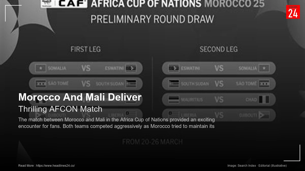 Morocco Mali AFCON