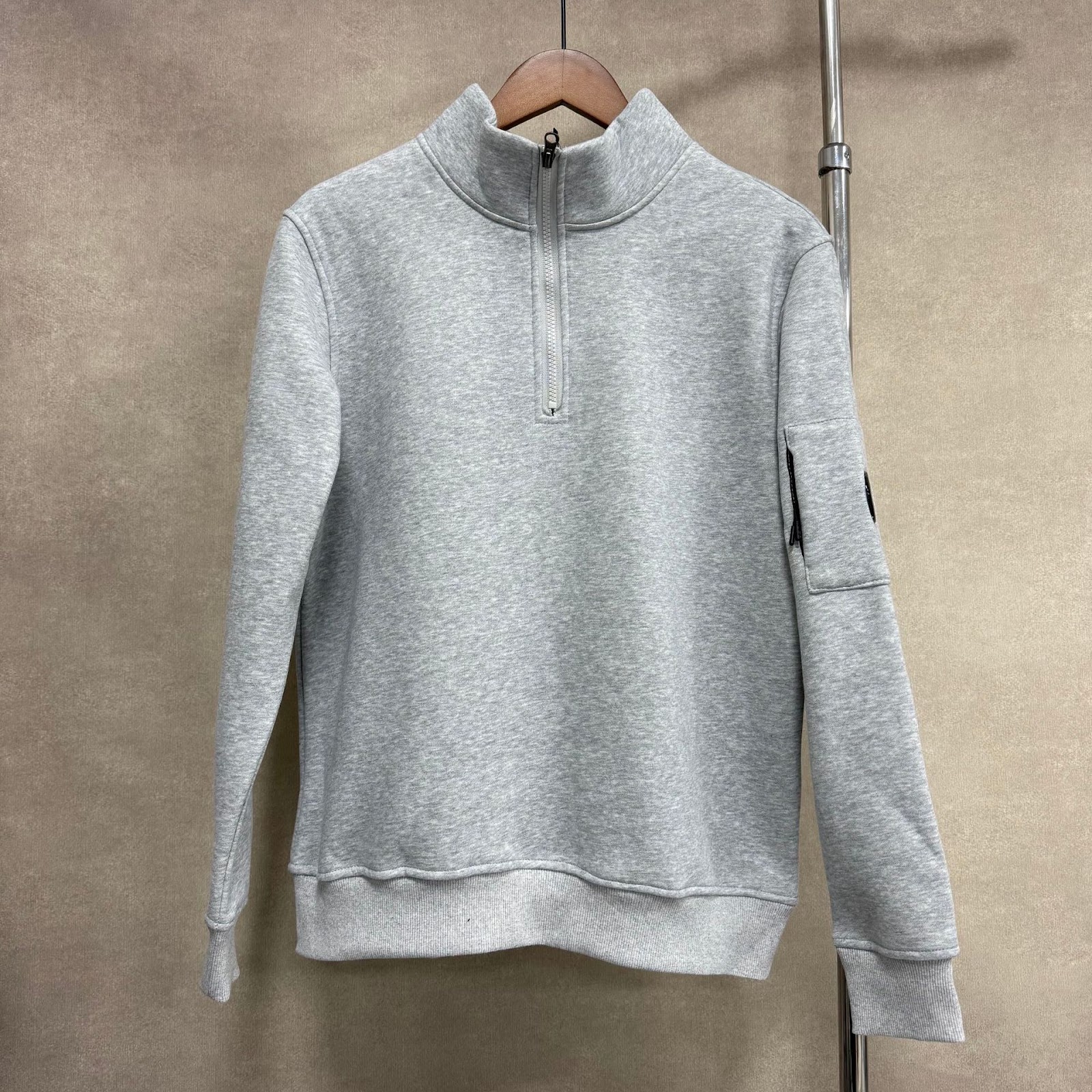 Urban Outdoor Sweatshirt with Quarter-Zip