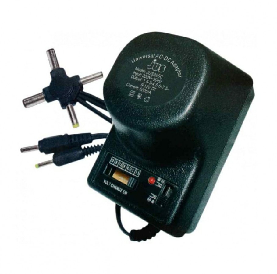 Universal AC/DC Power Variable Adaptor 500mA
