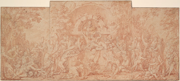 Study for Festival of the God Pan La Fete du DieuPan 17078