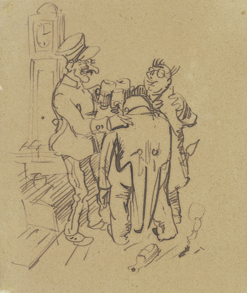 Herr Knopp im Wirtshaus 1876