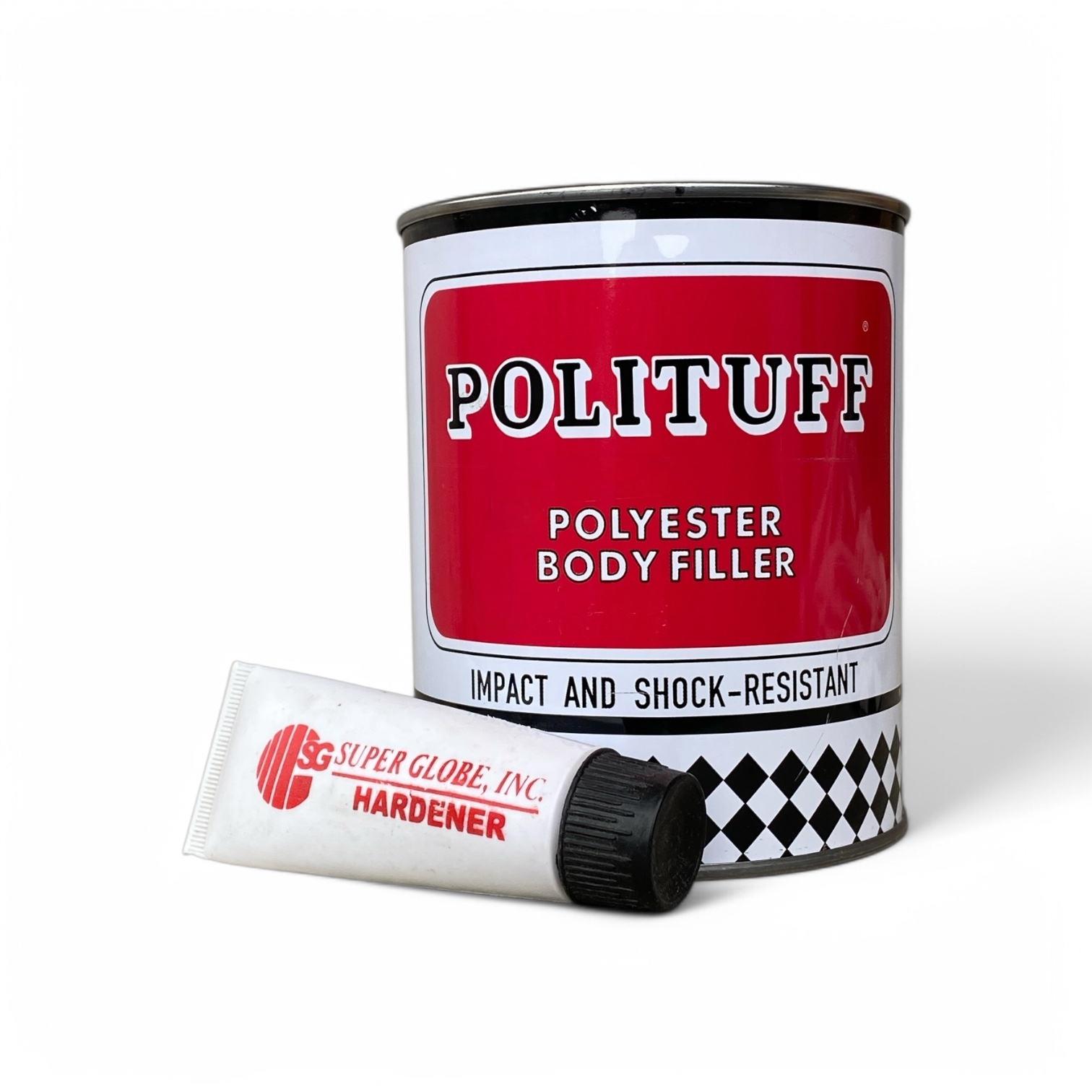 Super Globe Polituff Polyester Body Filler with Hardener