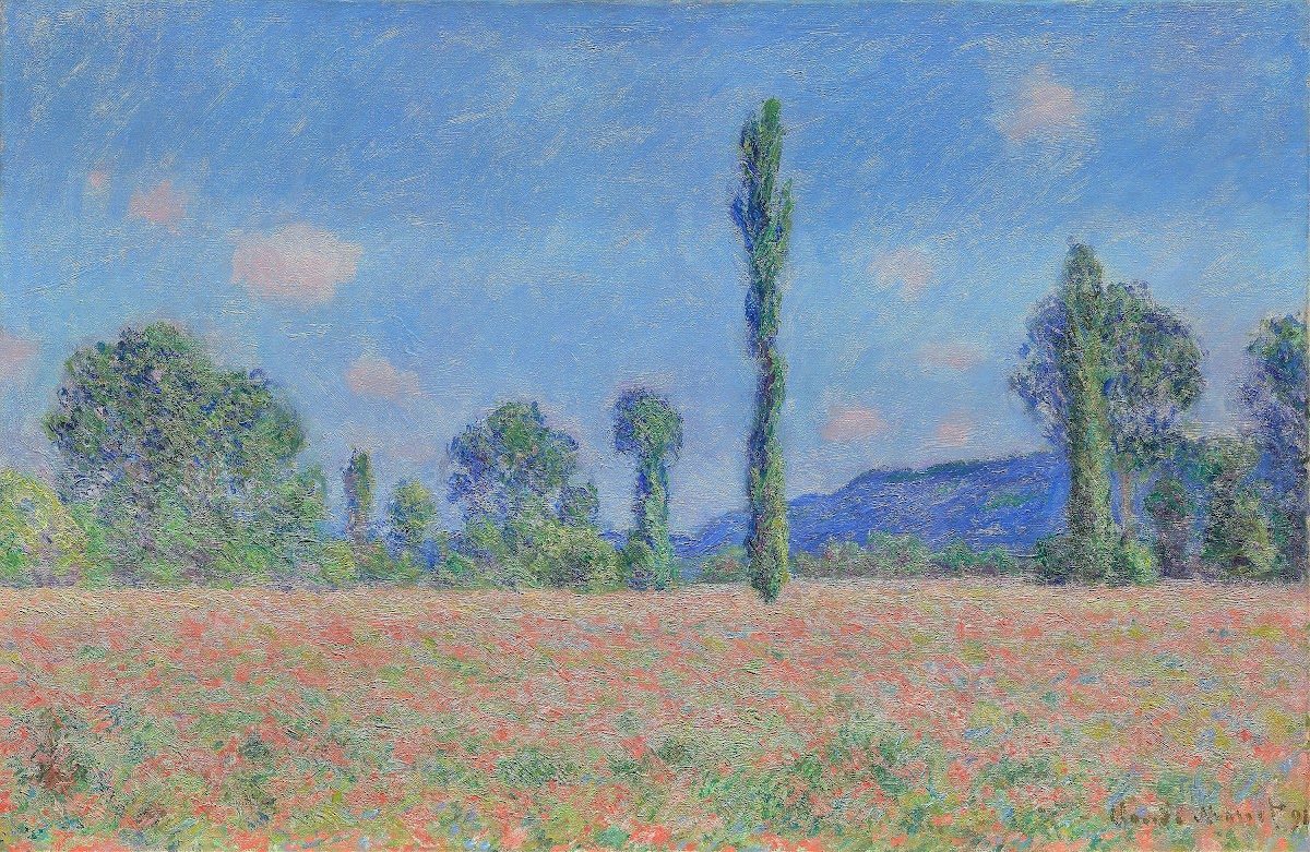 Poppy Field Giverny 1890