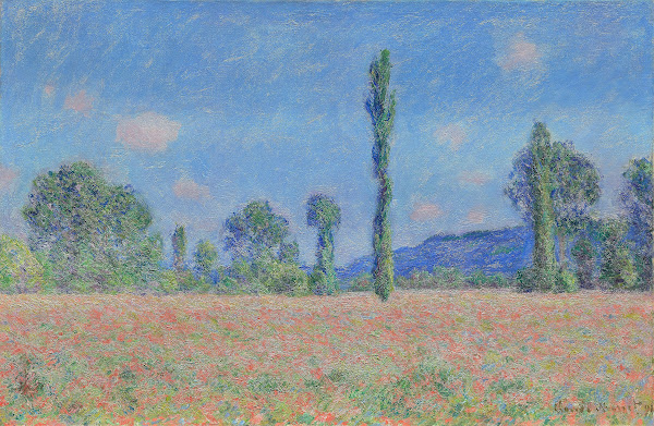 Poppy Field Giverny 1890